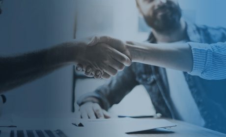 People shaking hands