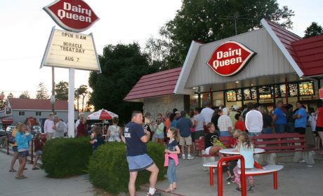 Fibre Internet installed in Sauble Beach at the local Dairy Queen