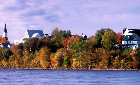 Rural Town Picture in Eastern Canada