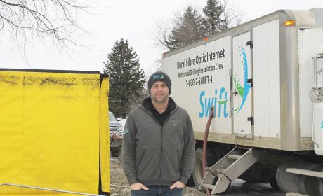 Evan Schroeder - Swift High-Speed Internet building Fibre Internet in rural Manitoba