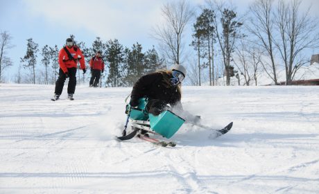 Xplore Employee Robert Timlin in Oro-Medonte, Ontario - Supports Adaptive Skiing