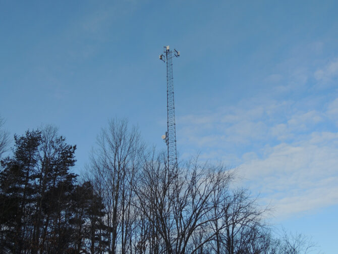 An Xplore Internet tower