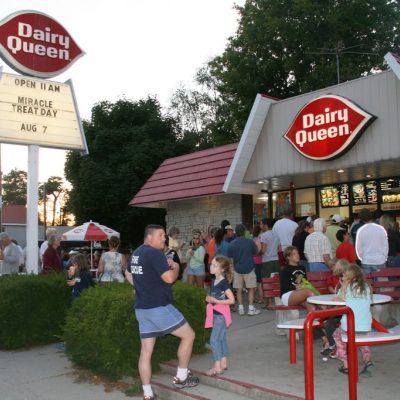 Fibre Internet installed in Sauble Beach at the local Dairy Queen