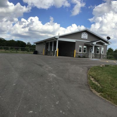 Outside view of the Six Nations Food Bank