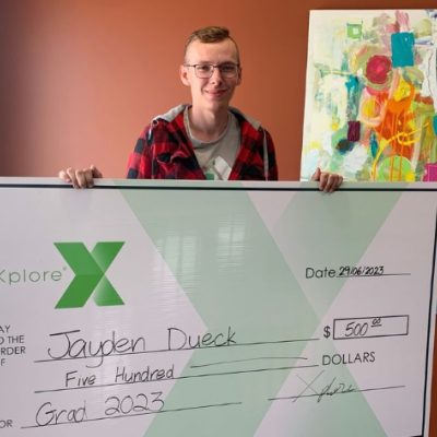 Xplore's Connect to the Future Winner - Jayden Dueck