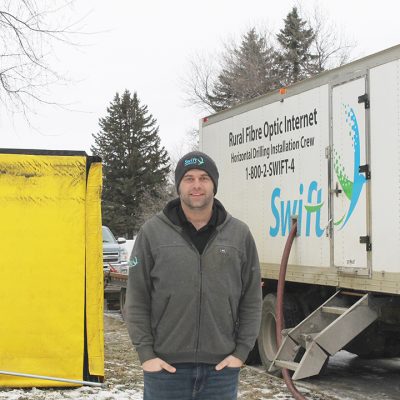 Evan Schroeder - Swift High-Speed Internet building Fibre Internet in rural Manitoba