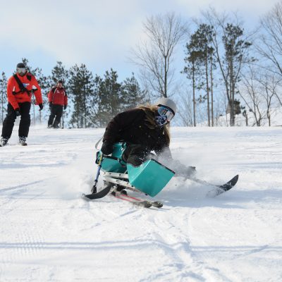 Xplore Employee Robert Timlin in Oro-Medonte, Ontario - Supports Adaptive Skiing