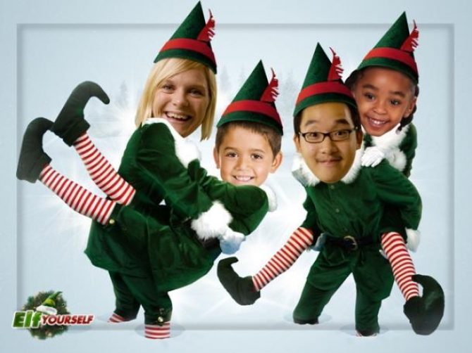 Elf yourself screenshot